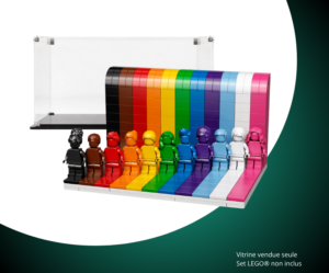 Vitrine pour LEGO® Tout le monde est génial #40516 — Visuel principal Vitrine pour LEGO Tout le monde est génial 40516
