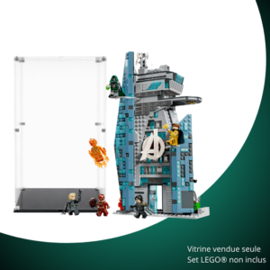 Vitrine pour LEGO® Marvel Avengers : Doomsday La nouvelle tour des Avengers #76352