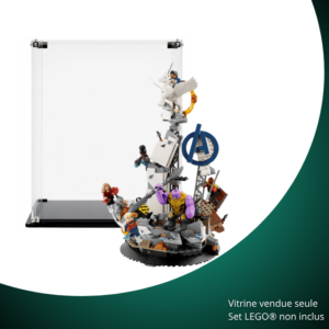Vitrine pour LEGO® Marvel Combat final d’Avengers : Endgame #76323