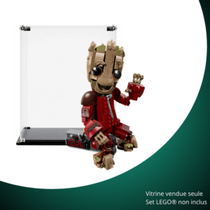Vitrine pour LEGO® Marvel Groot en tenue de Ravageur #76341