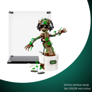 Vitrine pour LEGO® Marvel La danse de Bébé Groot #76297