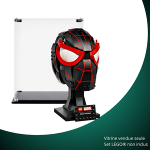 Vitrine pour LEGO® Marvel Le masque de Miles Morales #76329