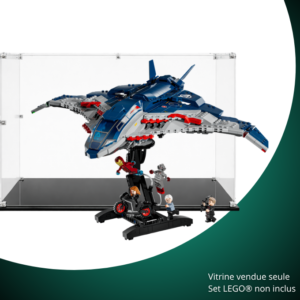 Vitrine pour LEGO® Marvel Le Quinjet d’Avengers : L’Ère d’Ultron #76325