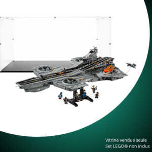 Vitrine pour LEGO® Marvel L’héliporteur du SHIELD #76354