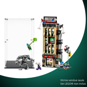 Vitrine pour LEGO® Marvel Spider-Man contre Mystério : le Daily Bugle #76342