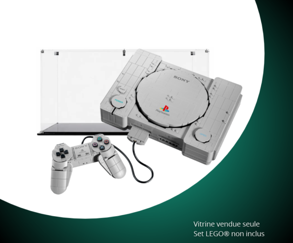 Vitrine pour LEGO® PlayStation™ #72306 — Visuel principal Vitrine LEGO PlayStation™ 72306