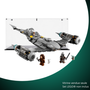 Vitrine pour LEGO® Star Wars™ Le chasseur N-1 du Mandalorien #75325