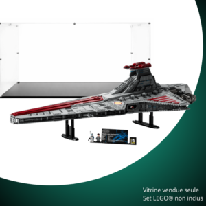 Vitrine pour LEGO® Star Wars™ Le croiseur d’assaut de classe Venator de la République #75367