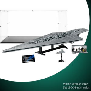 Vitrine pour LEGO® Star Wars™ Le Super Destroyer™ Stellaire de classe Executor #75457