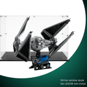 Vitrine pour LEGO® Star Wars™ L’intercepteur TIE #75382